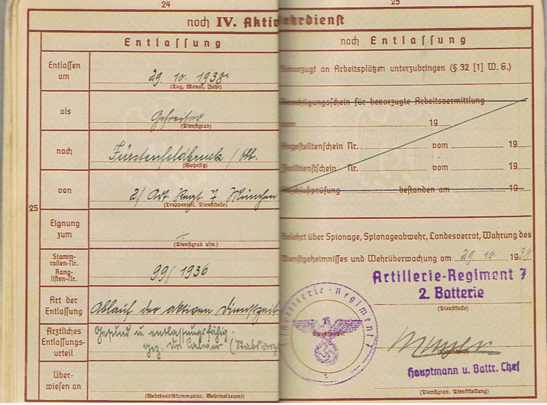 Wehrpass NCO Artillerie Beobachtungs-Abteilung 27 France Russia KIA 1942 Ukraine - Image 10