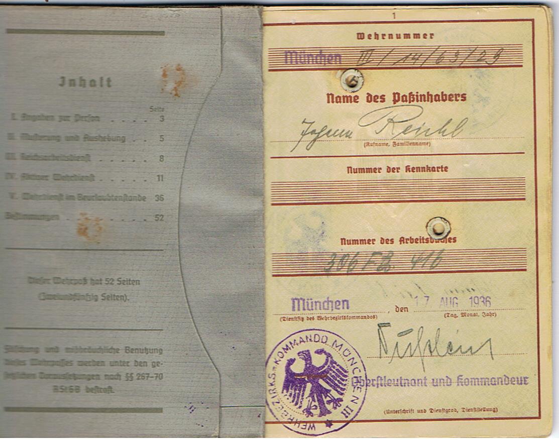 Wehrpass NCO Artillerie Beobachtungs-Abteilung 27 France Russia KIA 1942 Ukraine - Image 2