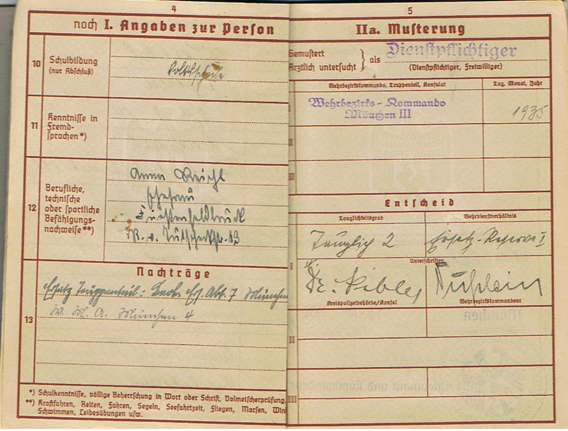 Wehrpass NCO Artillerie Beobachtungs-Abteilung 27 France Russia KIA 1942 Ukraine - Image 4