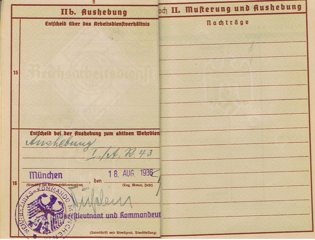 Wehrpass NCO Artillerie Beobachtungs-Abteilung 27 France Russia KIA 1942 Ukraine - Image 5