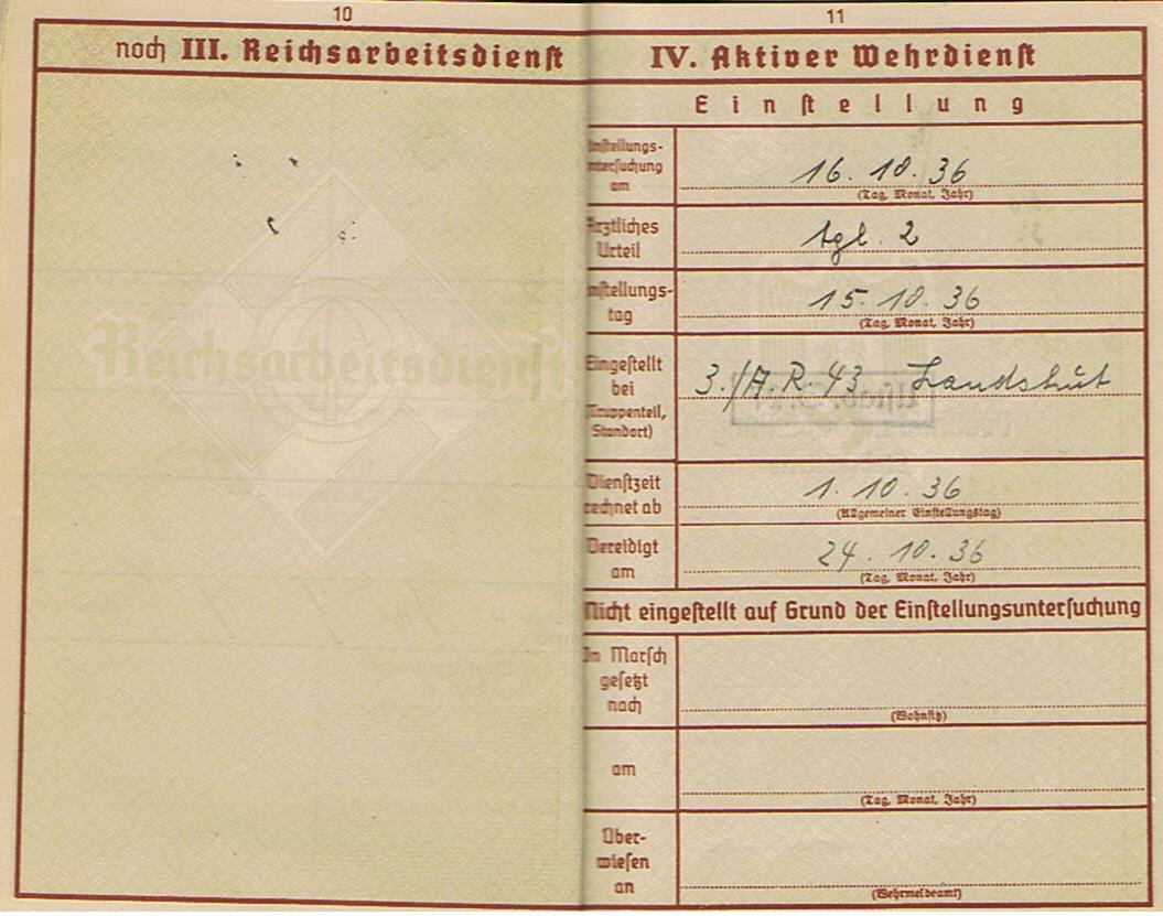 Wehrpass NCO Artillerie Beobachtungs-Abteilung 27 France Russia KIA 1942 Ukraine - Image 6