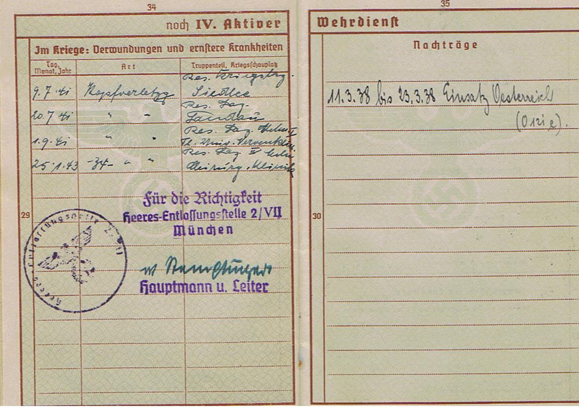 Wehrpass NCO Infanterie-Regiment 468 268.Infanterie-Division France Russia - Image 13