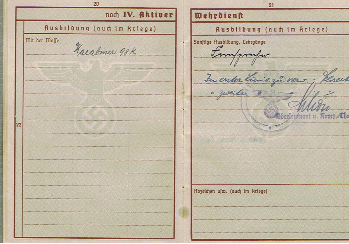 Wehrpass NCO Infanterie-Regiment 468 268.Infanterie-Division France Russia - Image 8