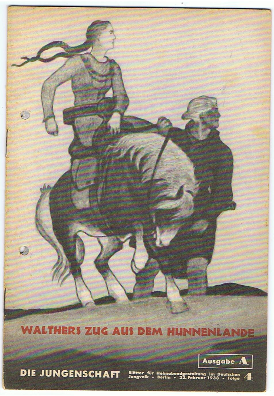 HJ DJ propganda booklet Die Jungenschaft Walthers Zug 1938