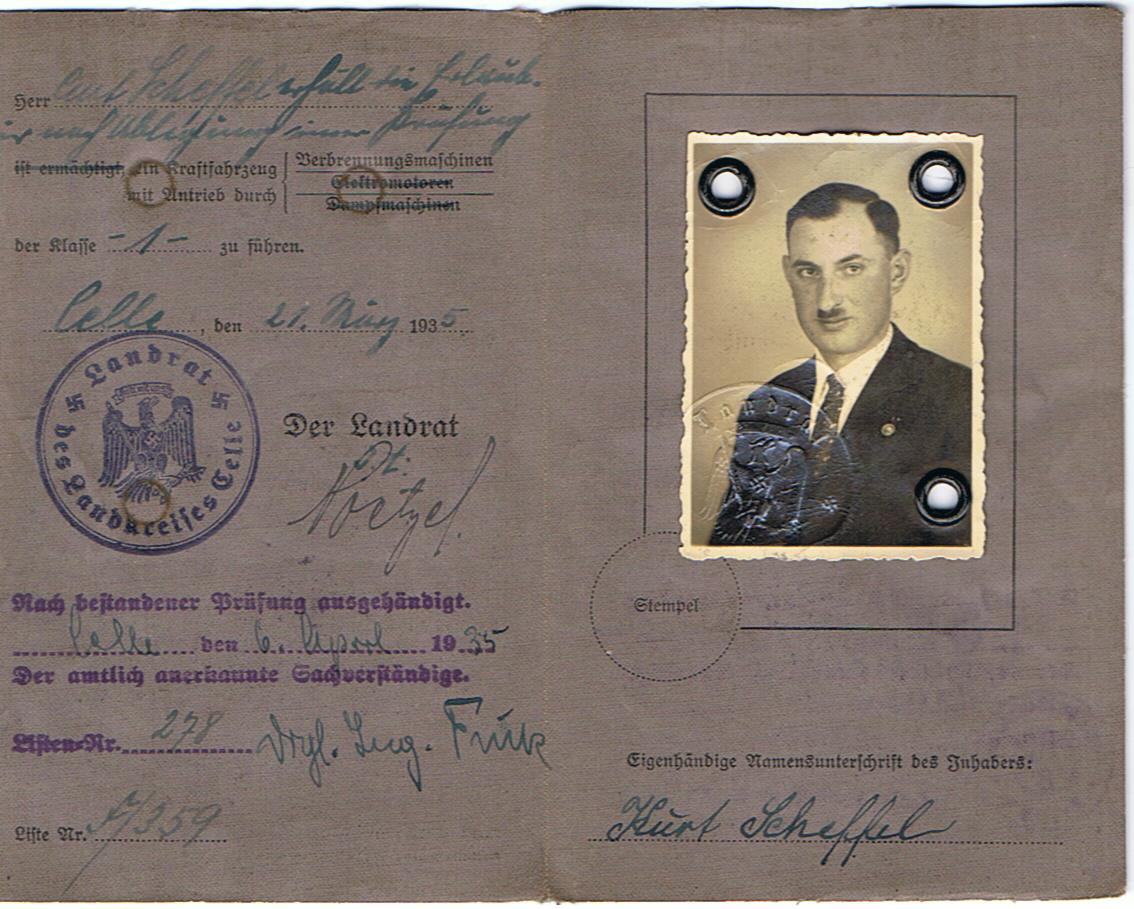 Militärpass and drivers license Füsilier Infanterie-Regiment 230 Somme Flandern EK2 - Image 2