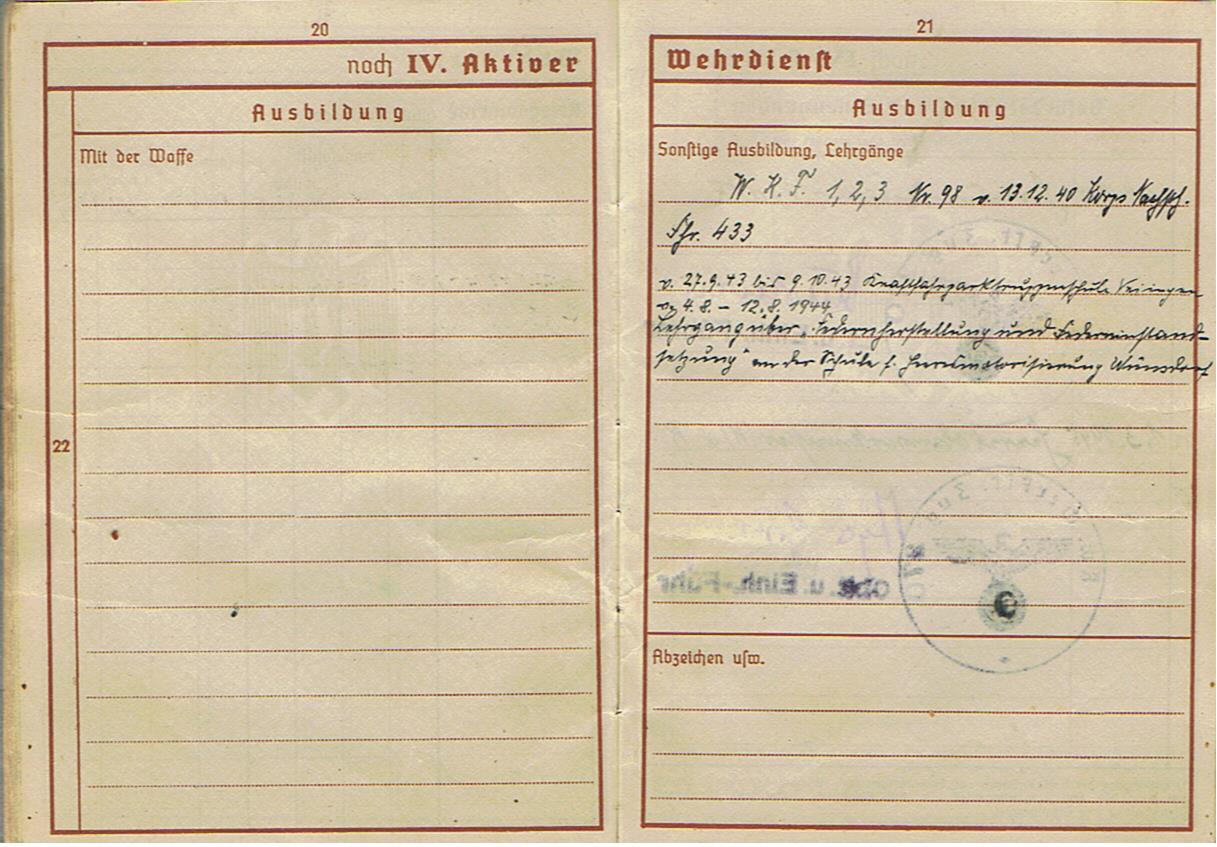 Wehrpass group vehicle mechanic 270.Infanterie-Division Tromsö Norway - Image 12