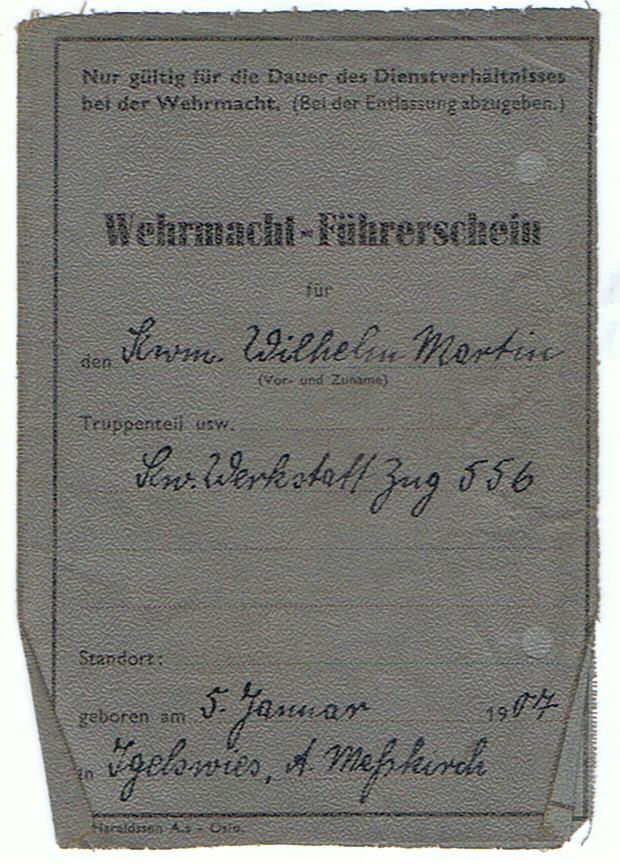 Wehrpass group vehicle mechanic 270.Infanterie-Division Tromsö Norway - Image 2