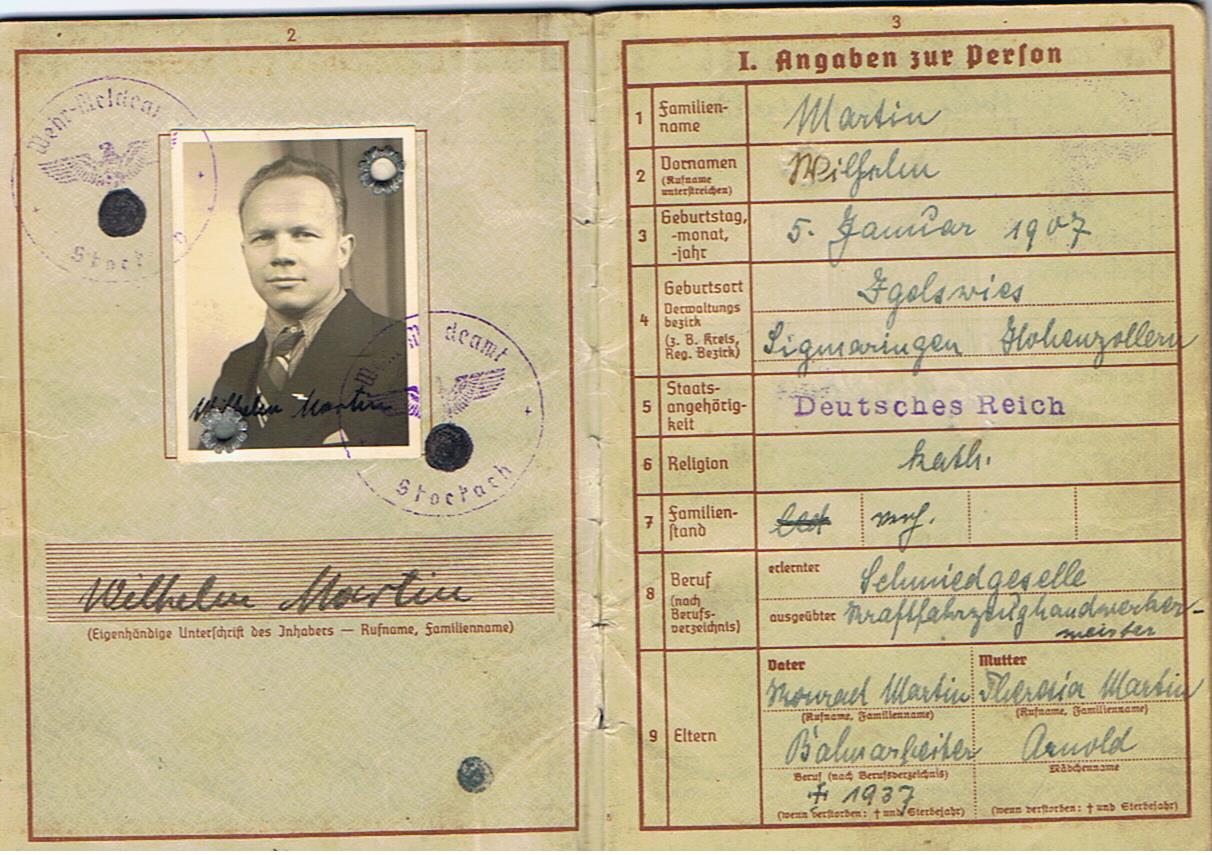 Wehrpass group vehicle mechanic 270.Infanterie-Division Tromsö Norway - Image 9