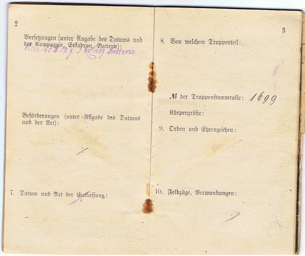 Passes Gefreiter WW1 artillery France Belgium EK2 WW2 Infantry - Image 17