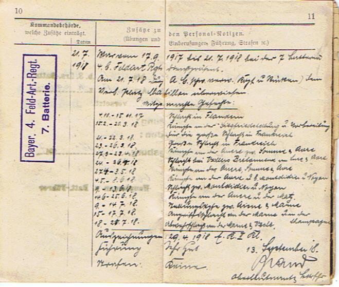Passes Gefreiter WW1 artillery France Belgium EK2 WW2 Infantry - Image 20