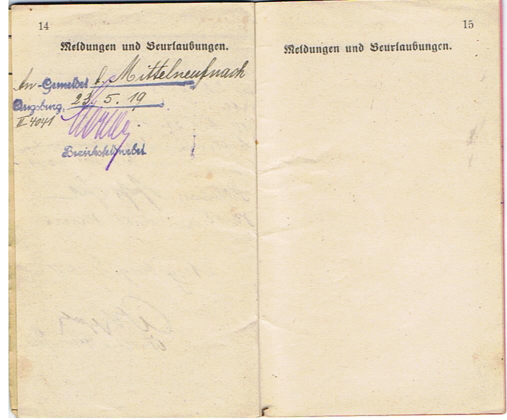 Passes Gefreiter WW1 artillery France Belgium EK2 WW2 Infantry - Image 24