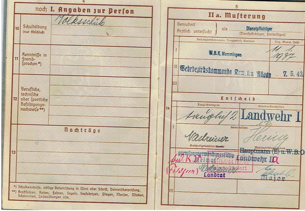 Passes Gefreiter WW1 artillery France Belgium EK2 WW2 Infantry - Image 6