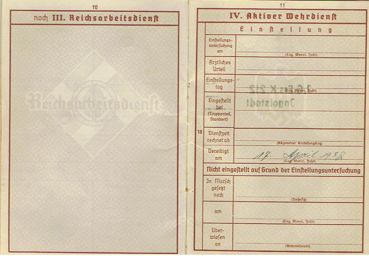 Passes Gefreiter WW1 artillery France Belgium EK2 WW2 Infantry - Image 7