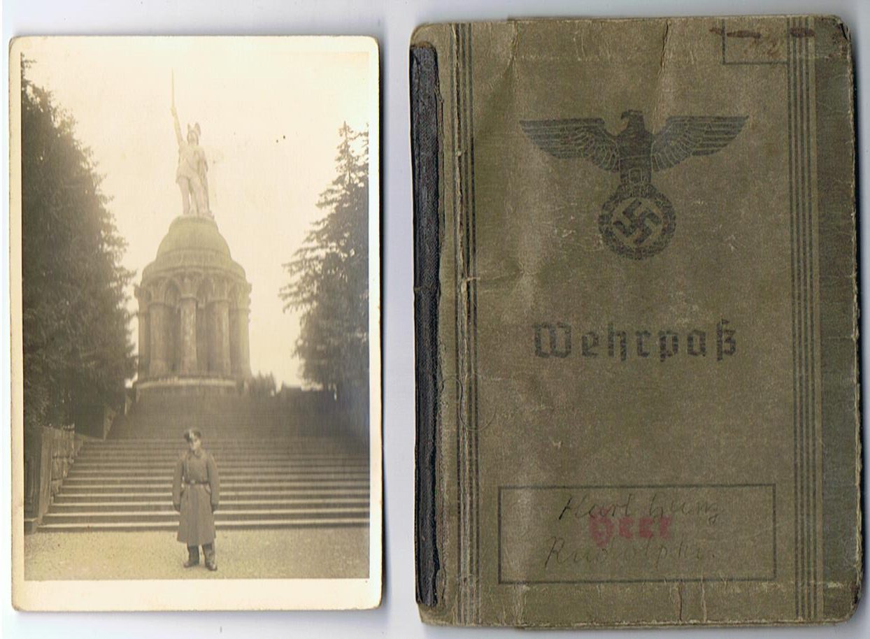 Wehrpass Gefreiter IR463 263.Infanterie-Division Russia VWA Silver