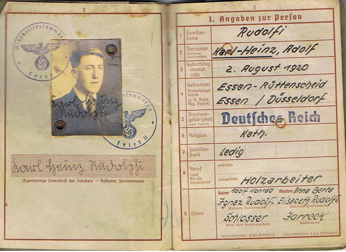 Wehrpass Gefreiter IR463 263.Infanterie-Division Russia VWA Silver - Image 3