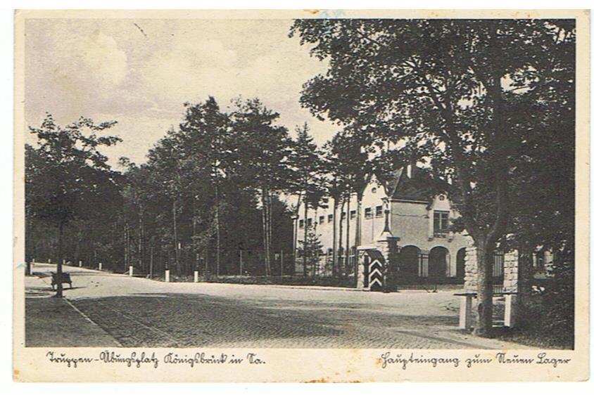 Post card Truppenübungsplatz Königsbrück 1941