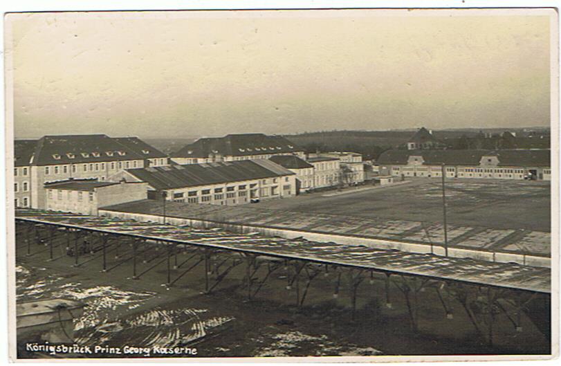 Postcard Königsbrück Prinz Georg Kaserne