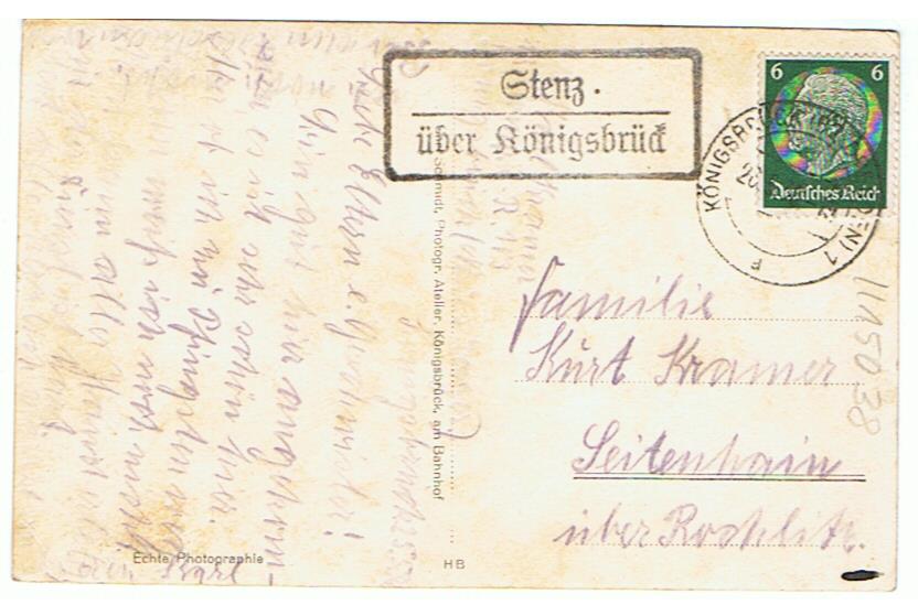 Postcard Königsbrück Prinz Georg Kaserne - Image 2