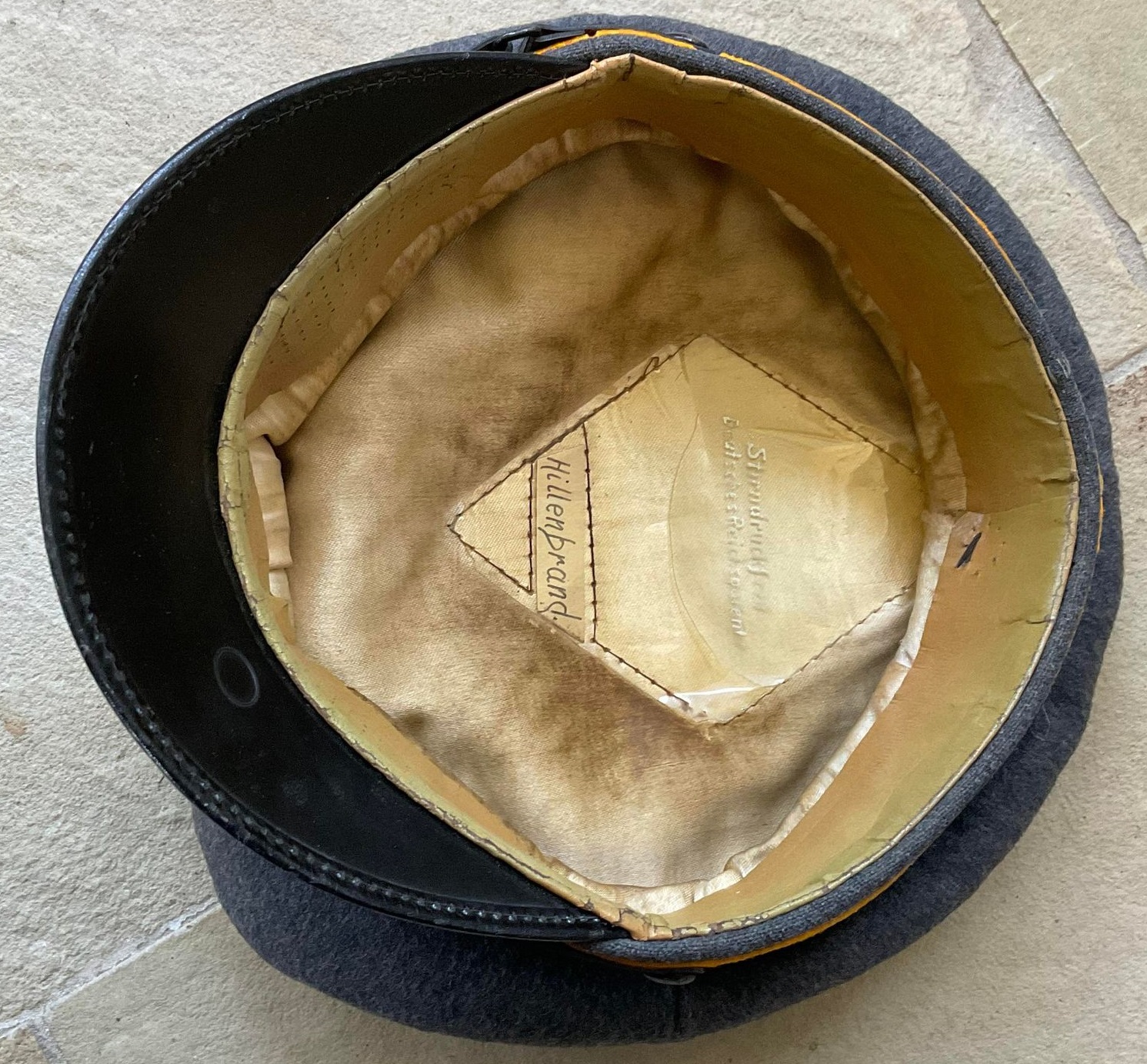 Luftwaffe visor Schirmmütze NCO Unteroffizier aviation or FSJ - Image 4