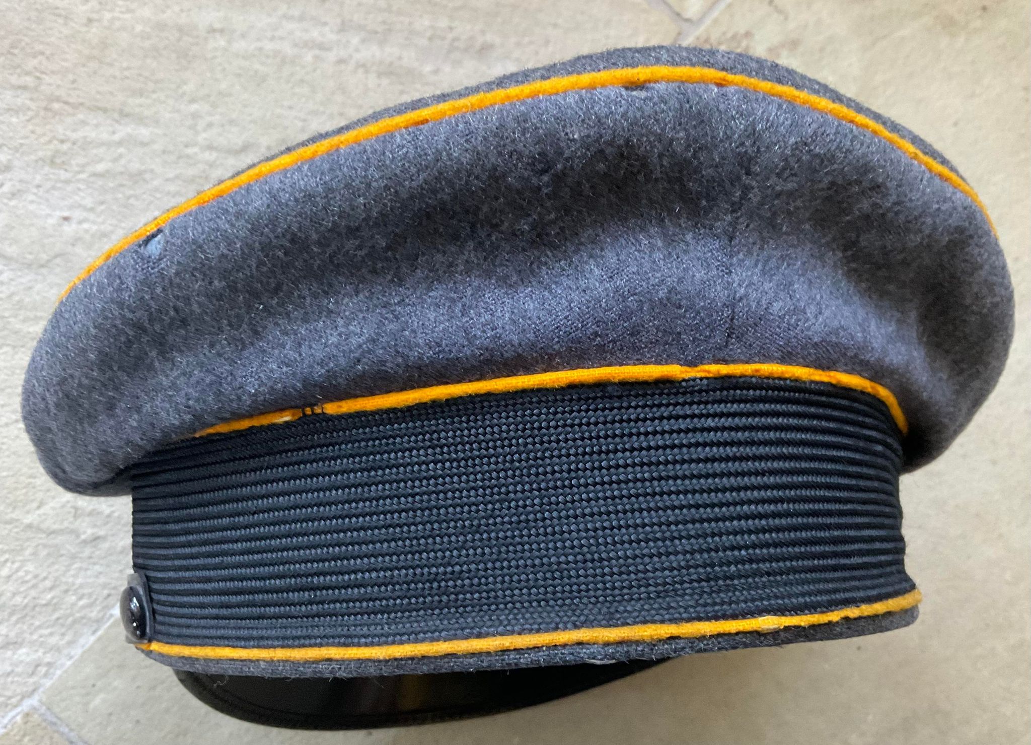 Luftwaffe visor Schirmmütze NCO Unteroffizier aviation or FSJ - Image 5