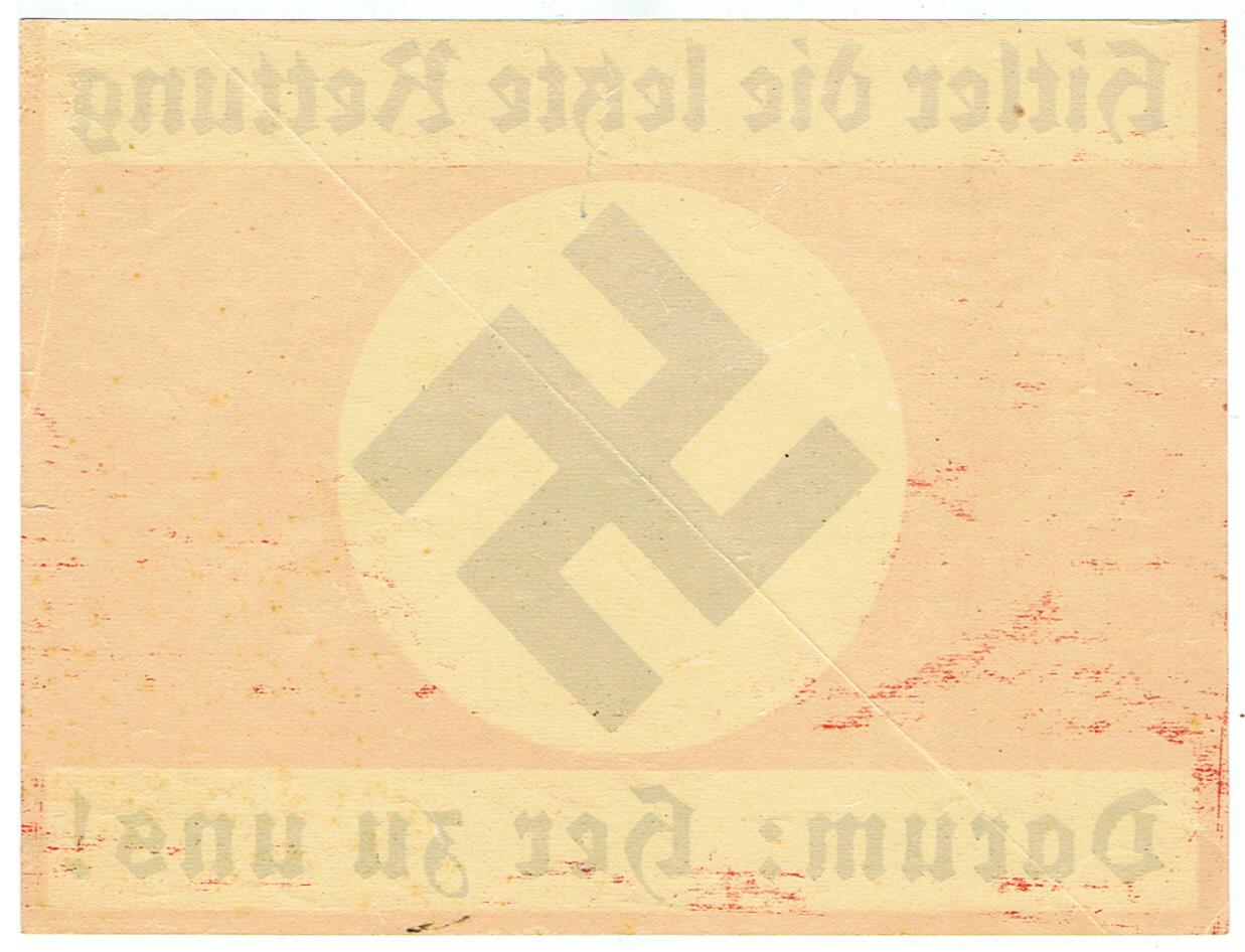 Election campaign poster NSDAP referendum annexation Austria 1938 - Image 2