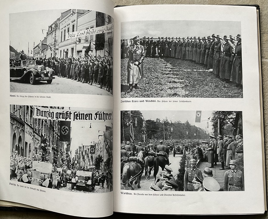 Ehren Chronik (Honour Chronicle) Soldiers Remembrance Book St.Wendel 1943 - Image 9