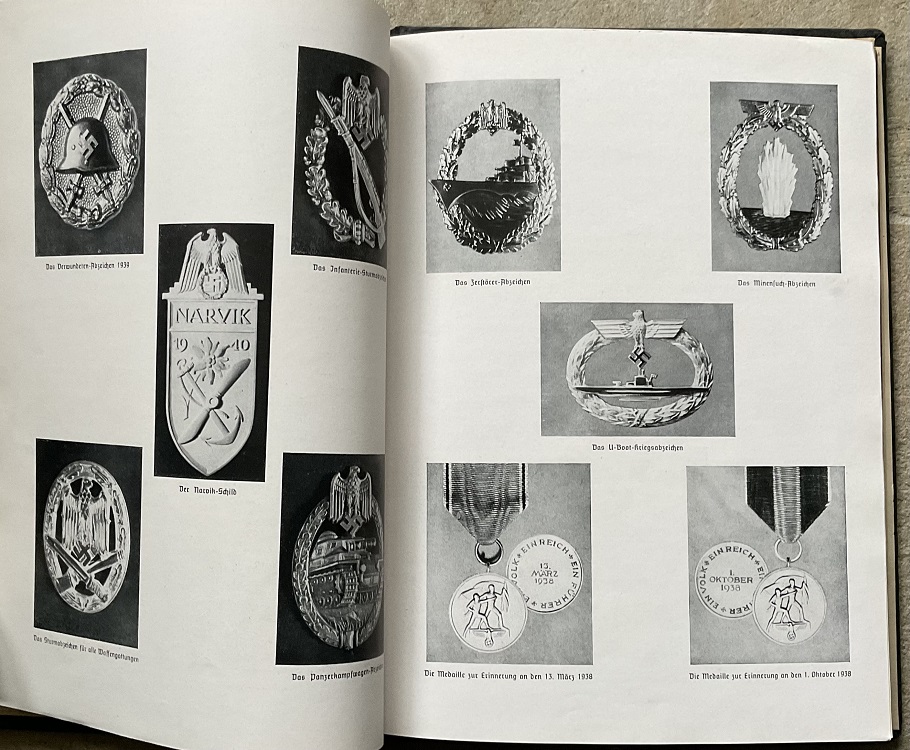 Ehren Chronik (Honour Chronicle) Soldiers Remembrance Book St.Wendel 1943 - Image 12