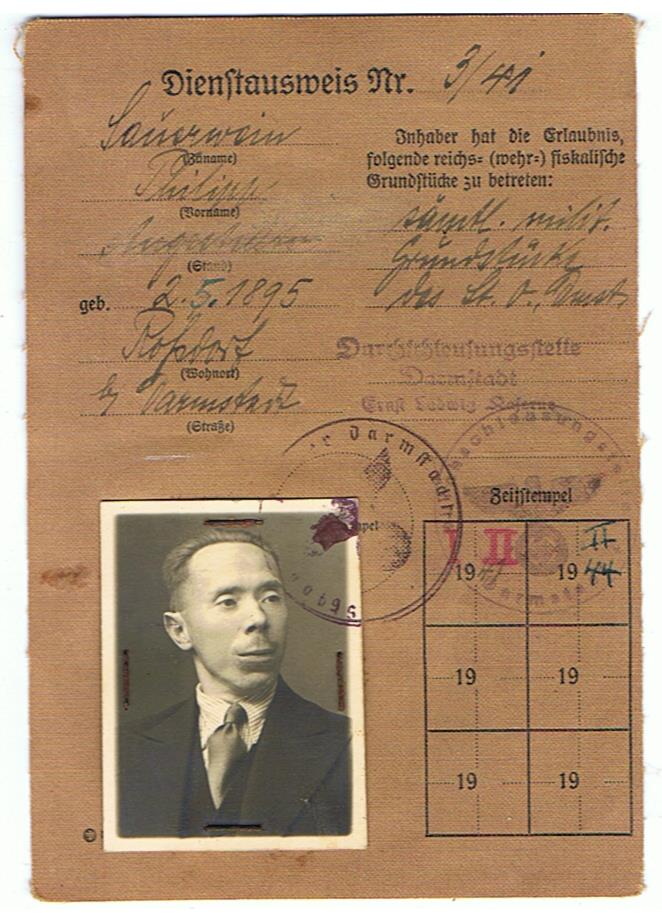 Passes musician conductor Reichskulturkammer Reichsmusikkammer Darmstadt 1938-1944 - Image 9