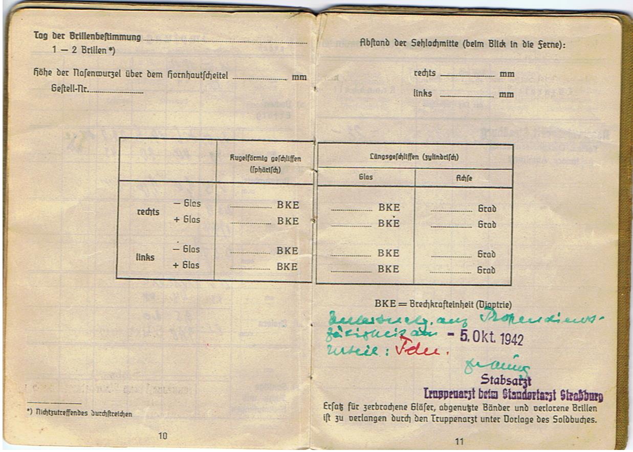 Soldbuch army Wallmeister Walloberwachtmeister Westwall and Stab General Besell Gustav Line Italy 1944 - Image 10