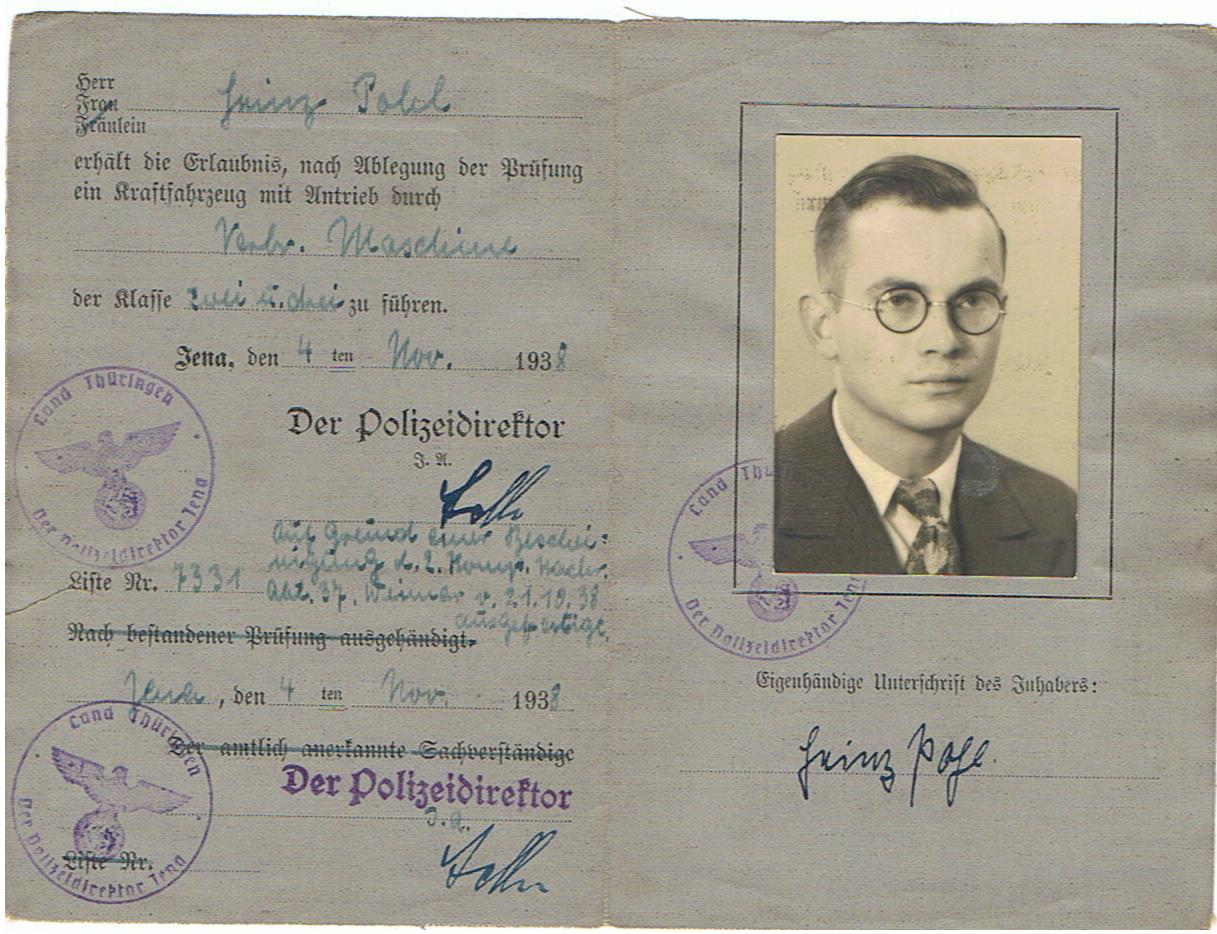 Wehrpass group Wachtmeister Panzer-Nachrichten Russia and V2 rocket personnel chemistry student - Image 10