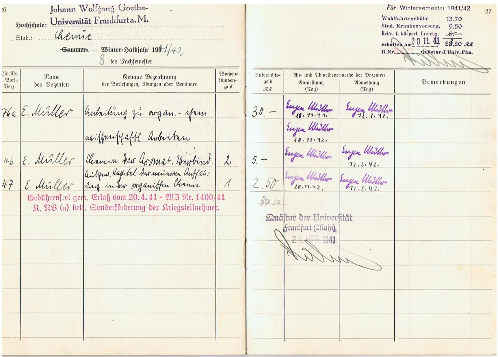 Wehrpass group Wachtmeister Panzer-Nachrichten Russia and V2 rocket personnel chemistry student - Image 24