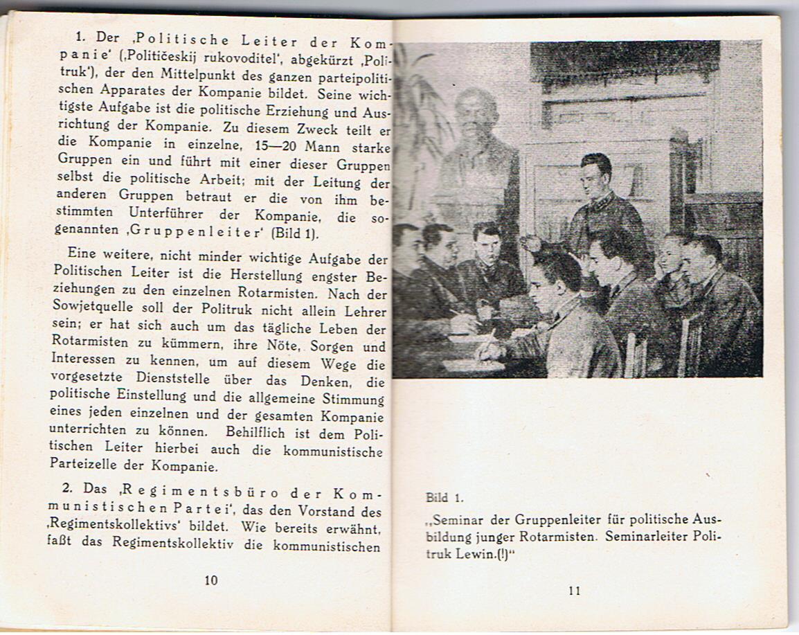 SS manual Die politische Erziehung in der Roten Armee published by Reichsführer-SS SS-Hauptamt - Image 5