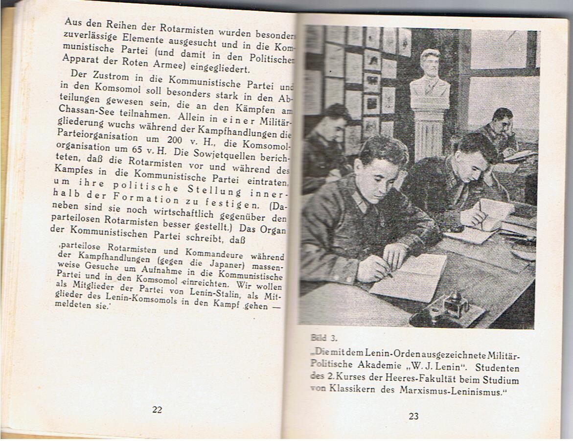 SS manual Die politische Erziehung in der Roten Armee published by Reichsführer-SS SS-Hauptamt - Image 6