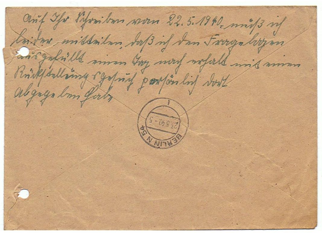 Documents transport manager Berlin KIA 1943 - Image 4