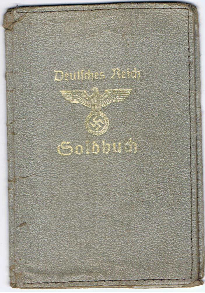 Soldbuch cover protective pouch