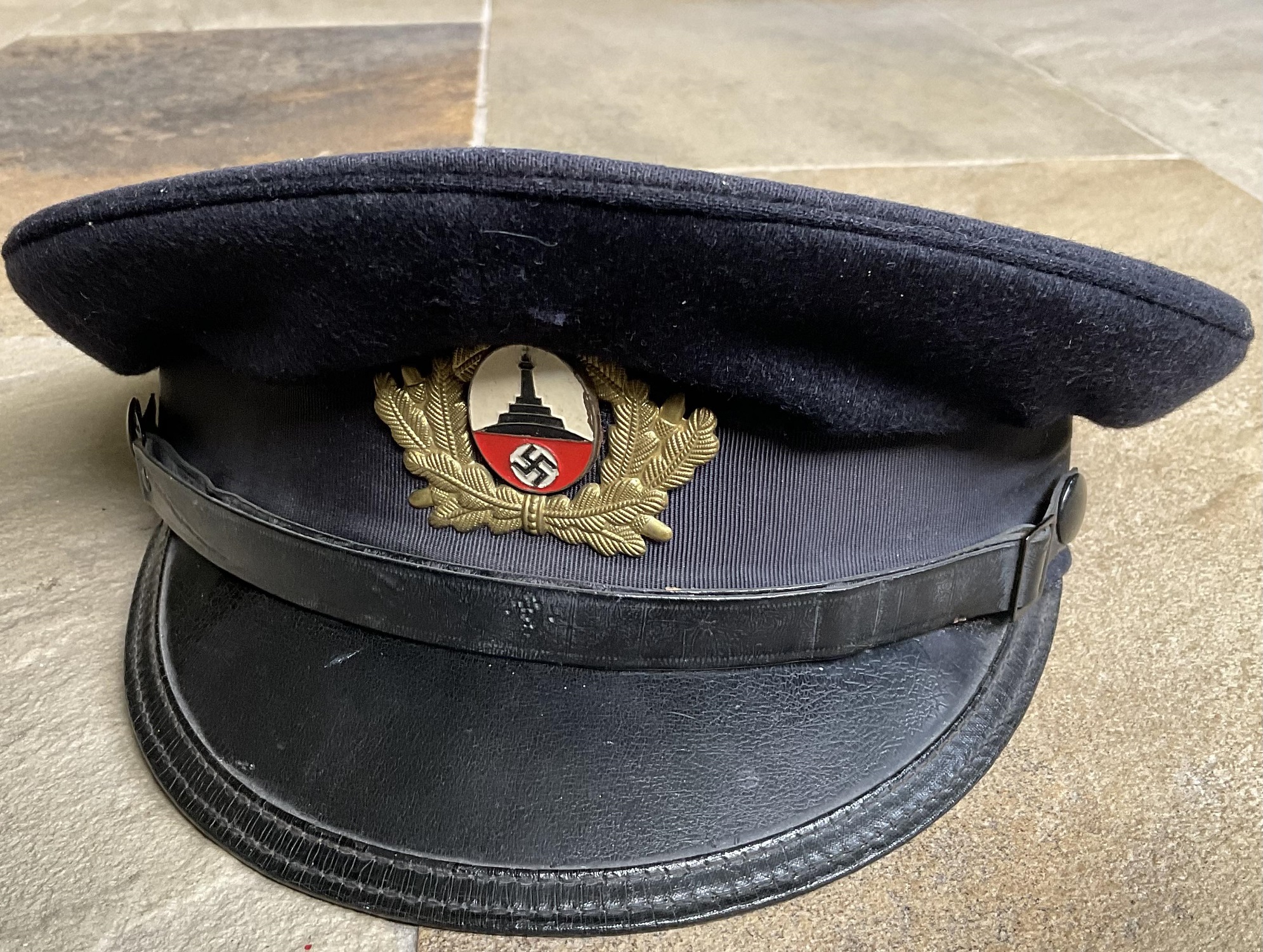 Visor Reichskriegerbund WW1 NS veterans organization Kyffhäuserbund