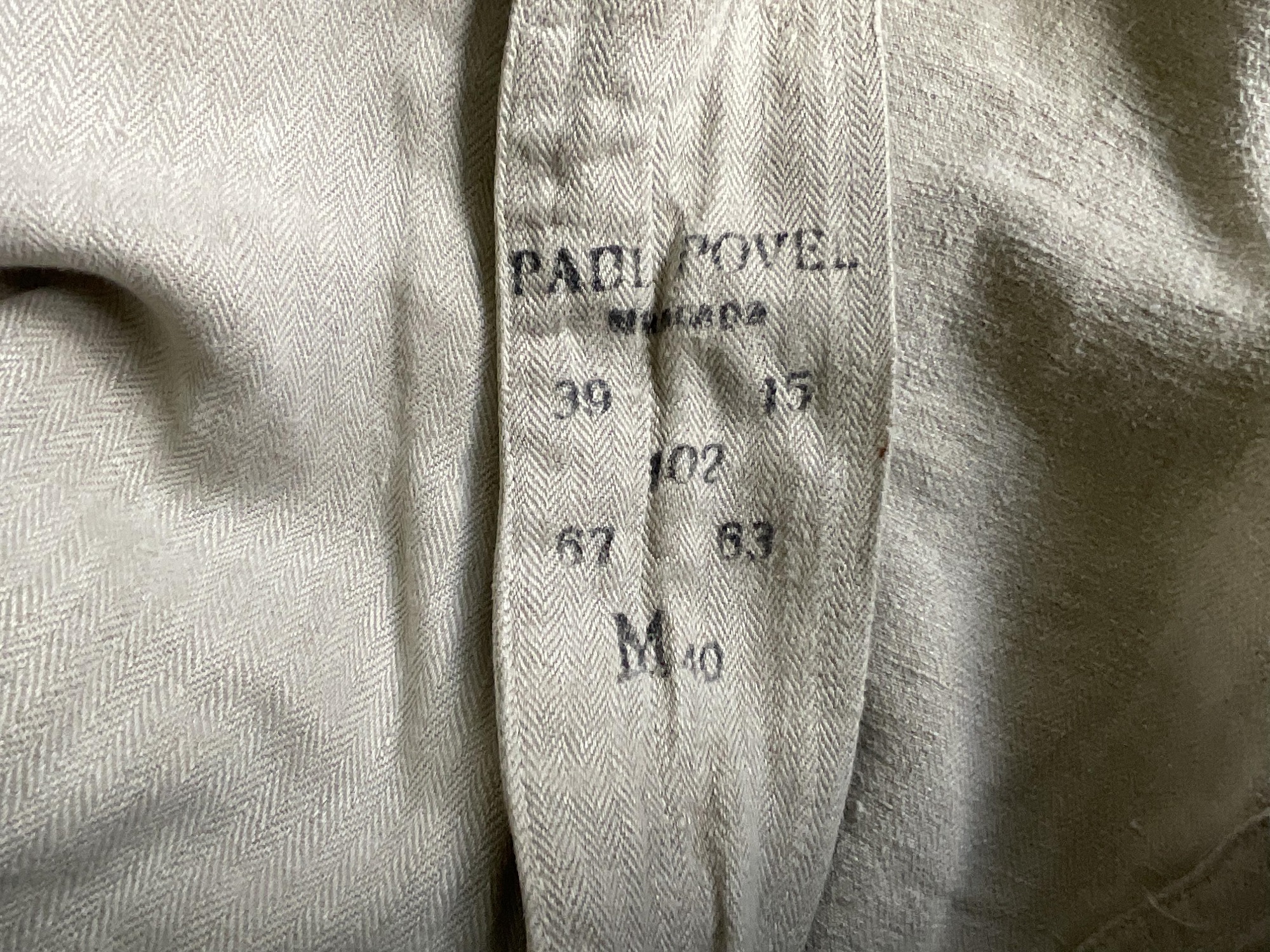 Wehrmacht army Schütze white Drillich work uniform Munich 1940 - Image 4