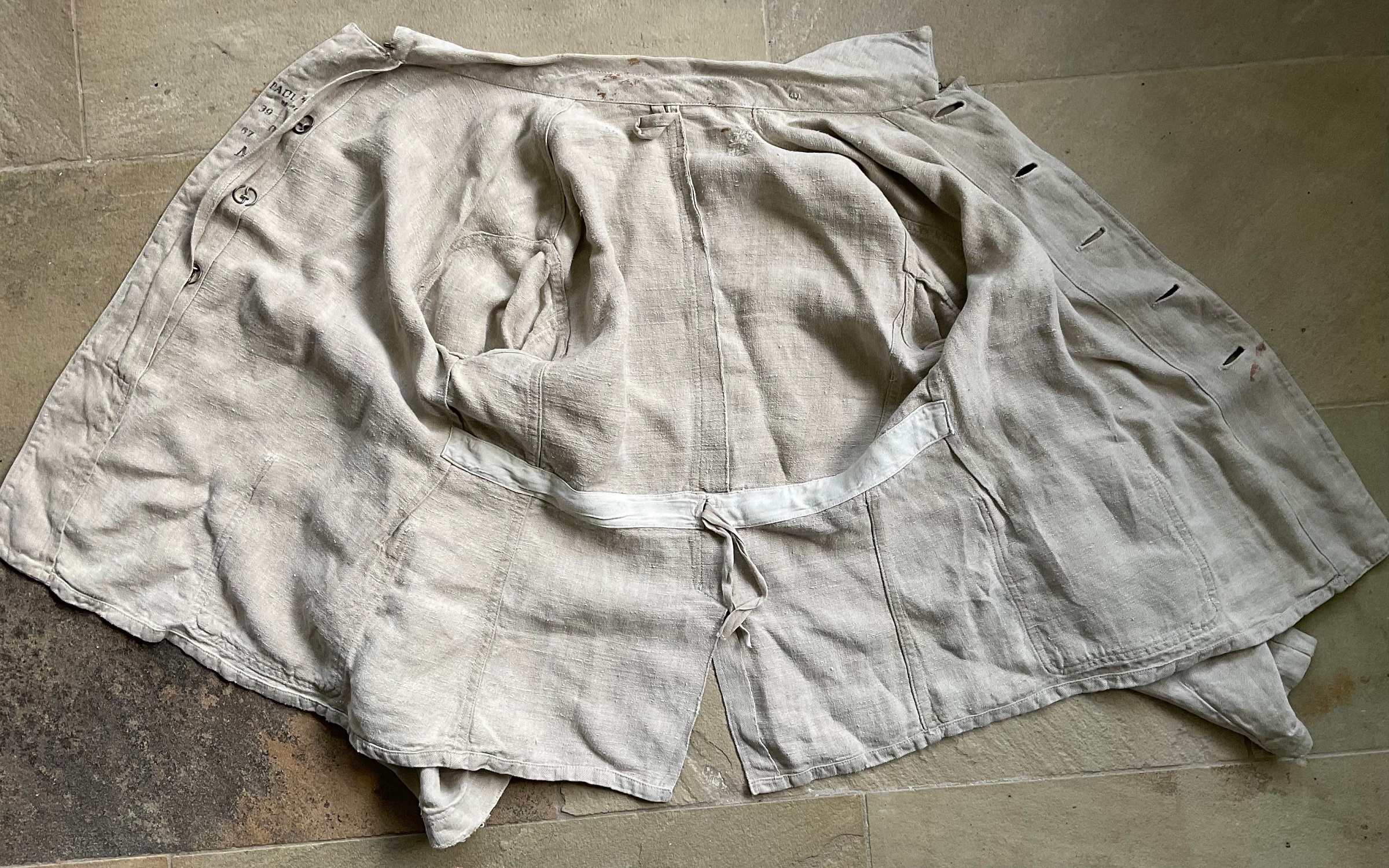 Wehrmacht army Schütze white Drillich work uniform Munich 1940 - Image 7