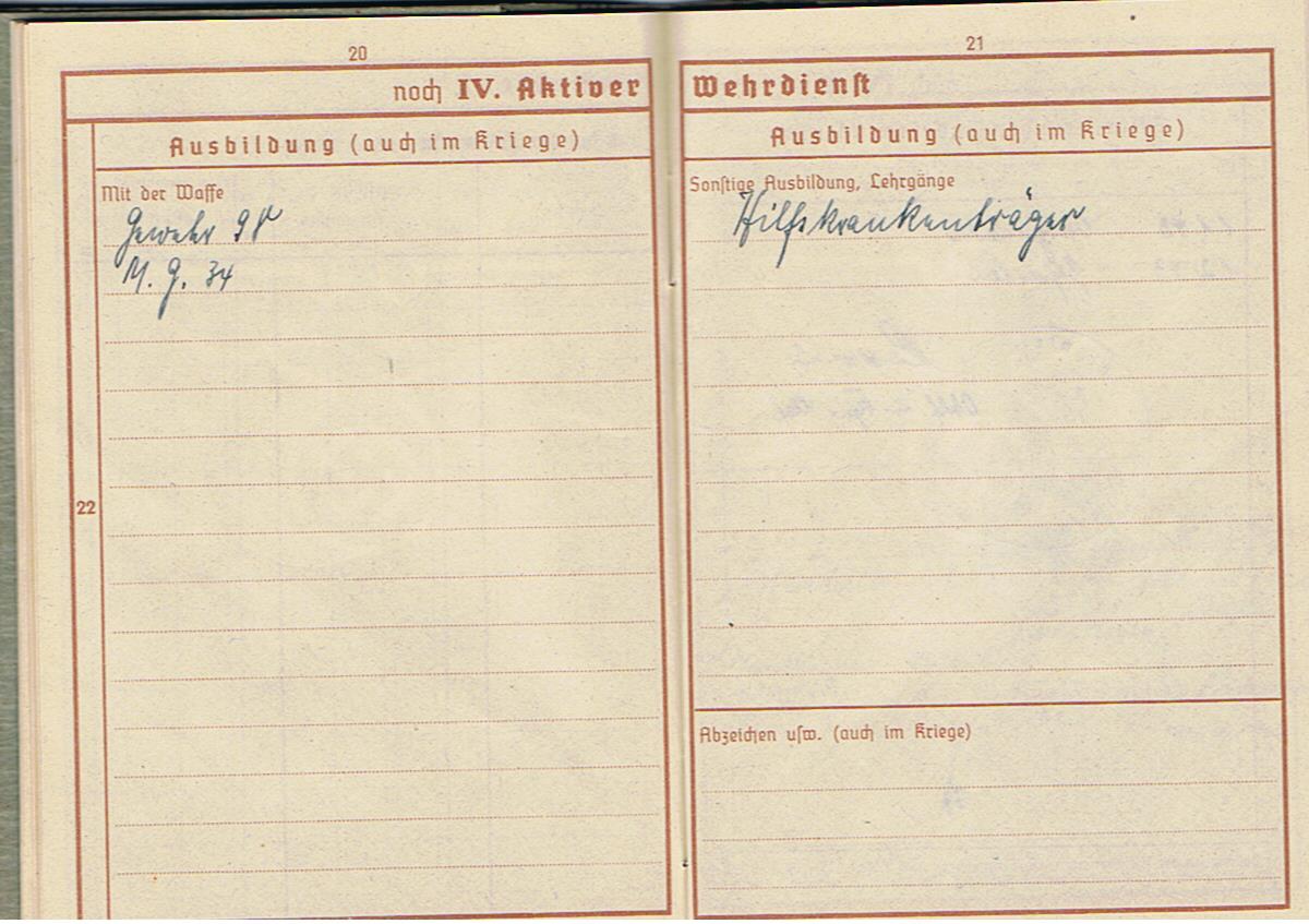 Wehrpass Gefreiter 260.ID Russia and 90.leichte Afrika-Division Africa Corps KIA 1943 Tunis area - Image 8