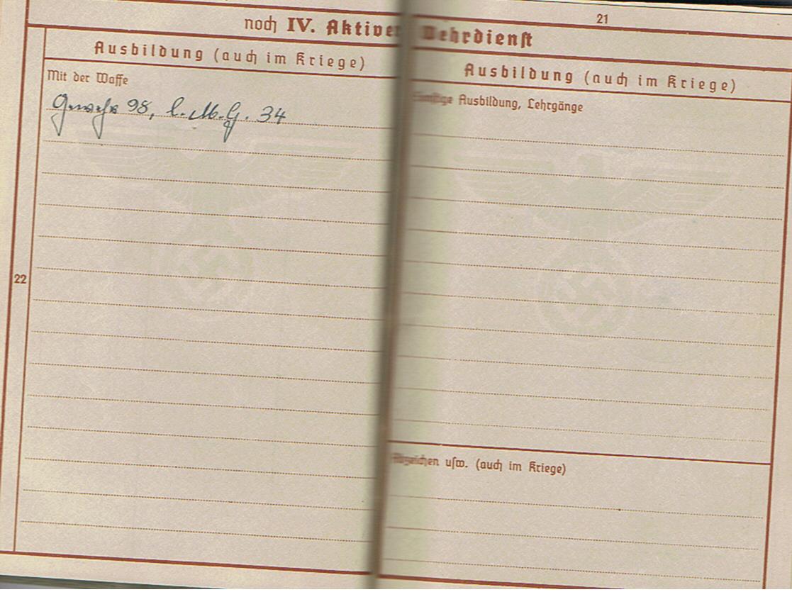 Wehrpass Gefreiter IR50 3.ID France 111.ID Russia KIA 1941 Kiew - Image 7