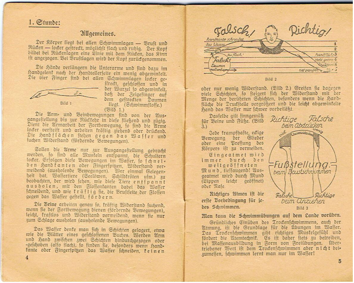 DLRG life savings swimming manual Schwimme richtig ! - Image 3
