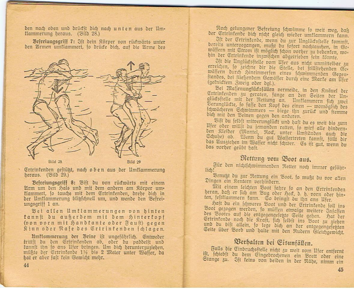 DLRG life savings swimming manual Schwimme richtig ! - Image 4
