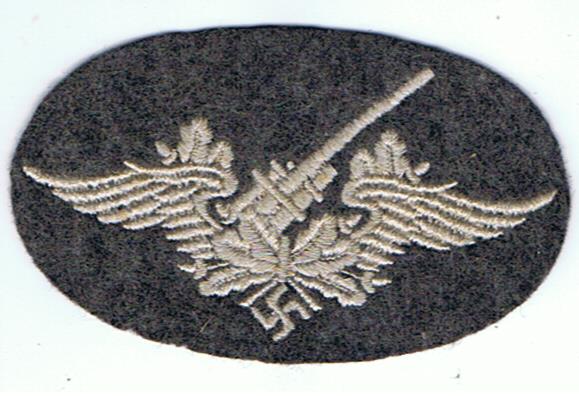 Tätigkeitsabzeichen der Flakartillerie Luftwaffe FLAK trade badge