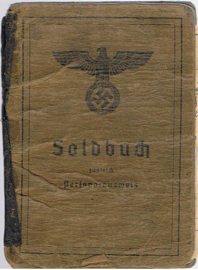 Soldbuch Obergefreiter Armee-Nachrichten units AOK6 Southern Russia - Image 4