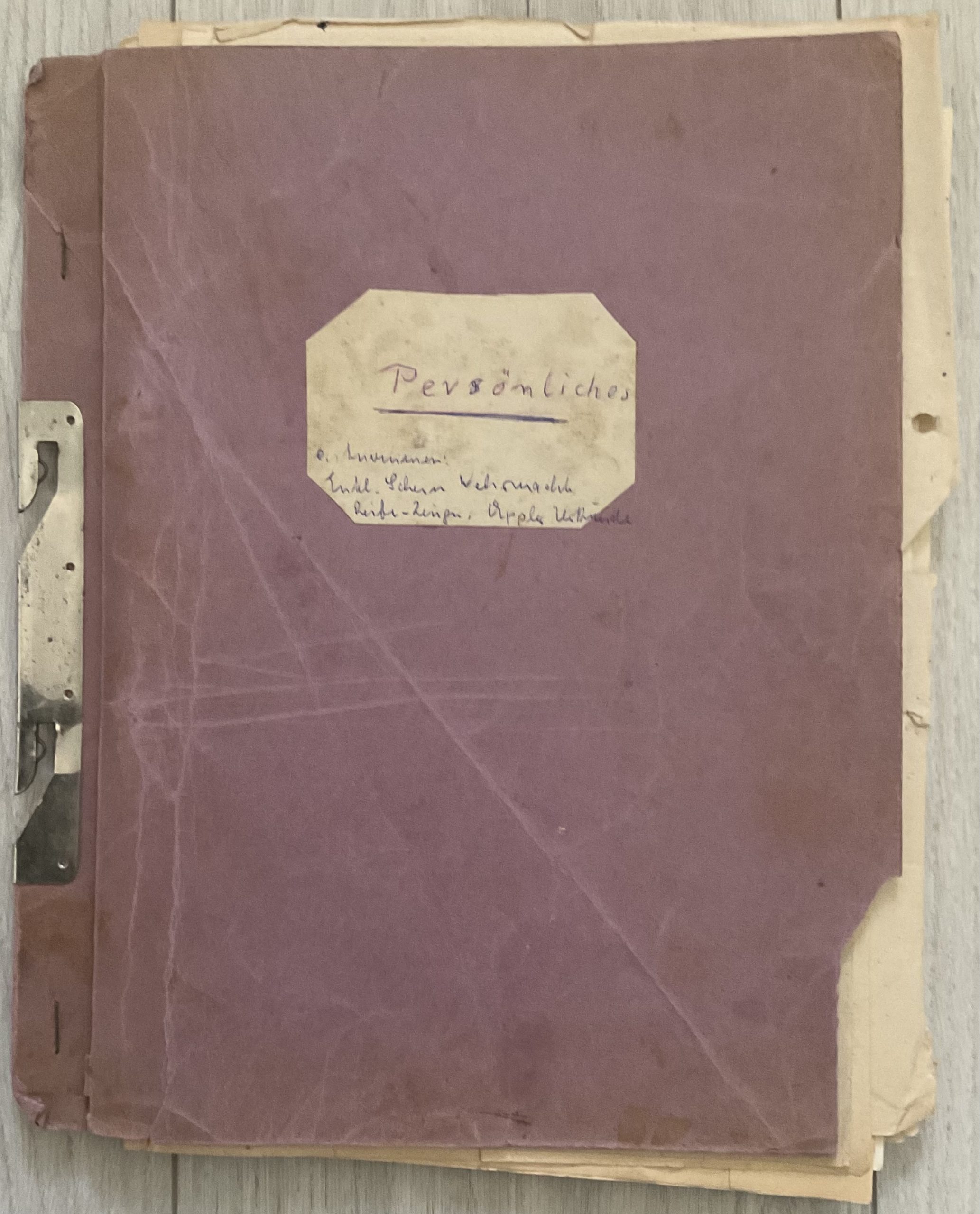 Personal file 1925-1980 dentist army doctor Kriegslazarett Rennes 2.Panzer-Division Normandy Ardennes