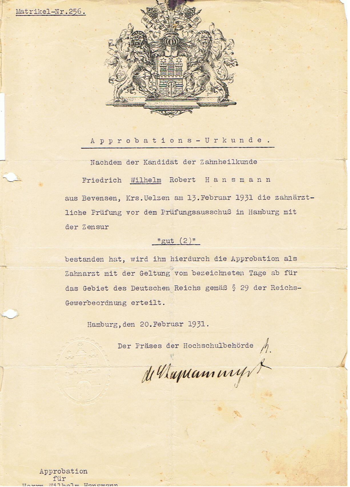 Personal file 1925-1980 dentist army doctor Kriegslazarett Rennes 2.Panzer-Division Normandy Ardennes - Image 23