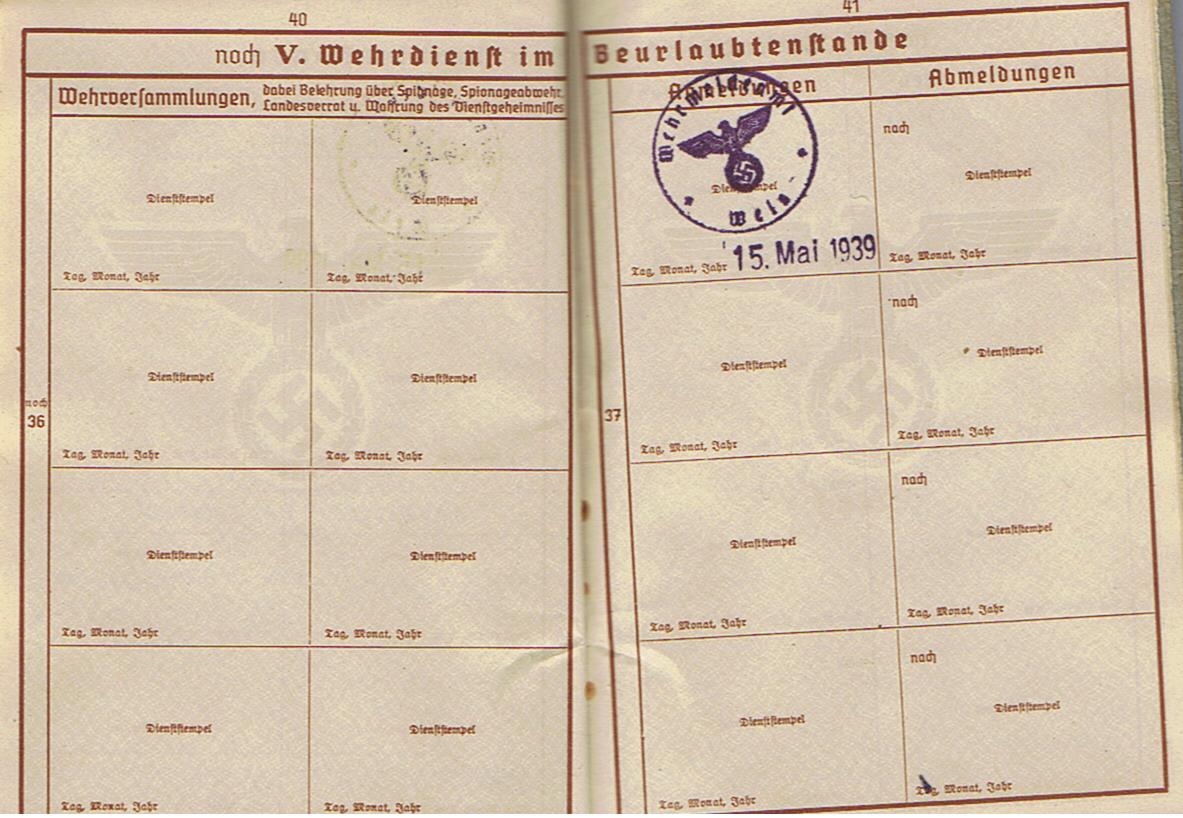Wehrpass Obergefreiter Infantry 262.Infanterie-Division France Russia 4 awards - Image 15