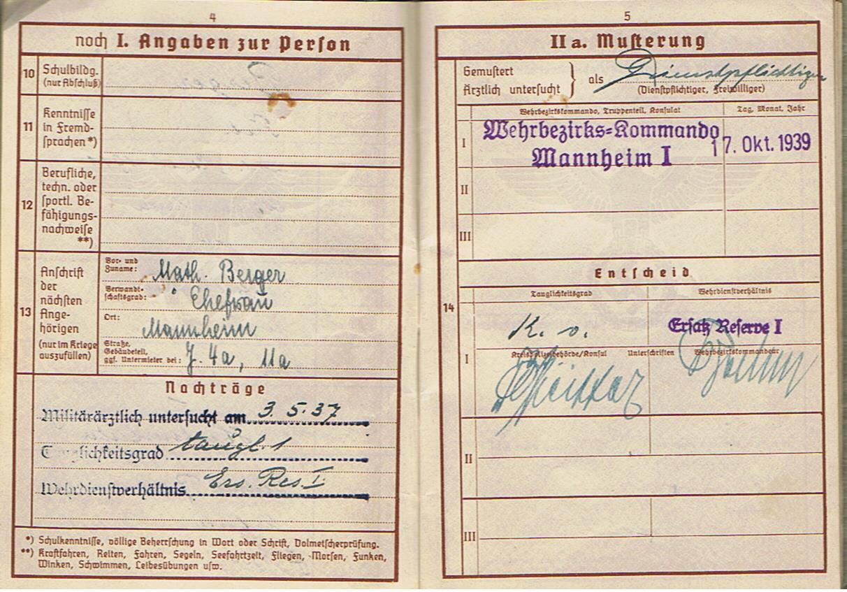 Wehrpass Obergefreiter Artillerie-Regiment 342.Infanterie-Division Russia KIA 1944 Poland - Image 8