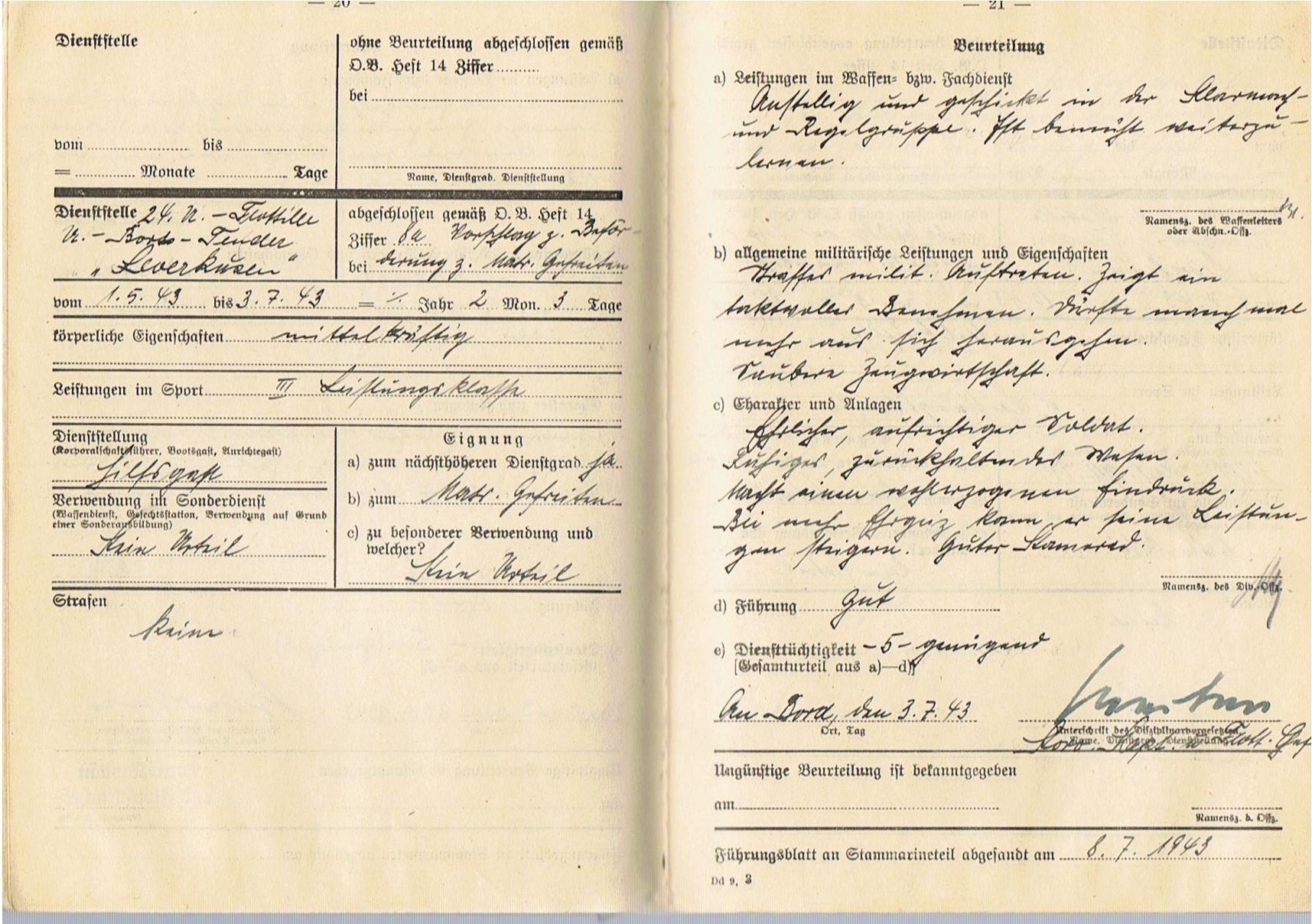 Führungsbuch photos documents Torpedo Mechanic U-Boot service - Image 12