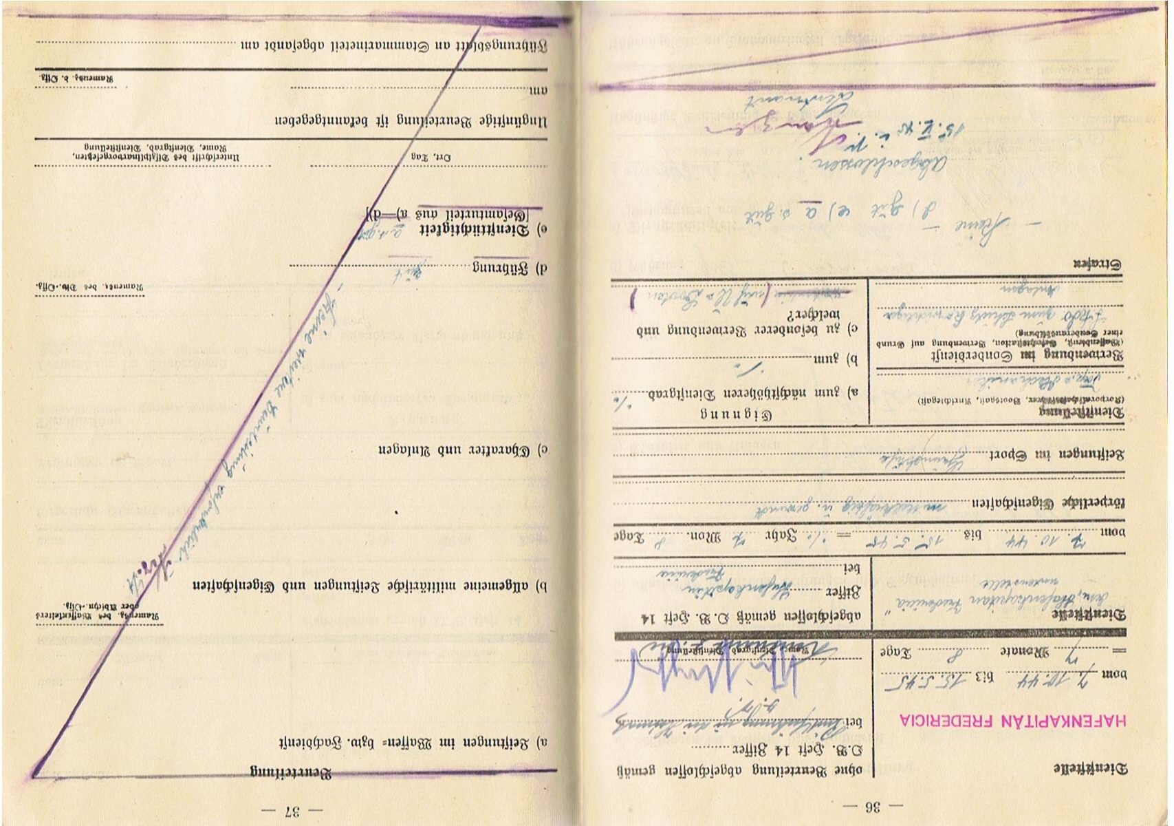 Führungsbuch photos documents Torpedo Mechanic U-Boot service - Image 20
